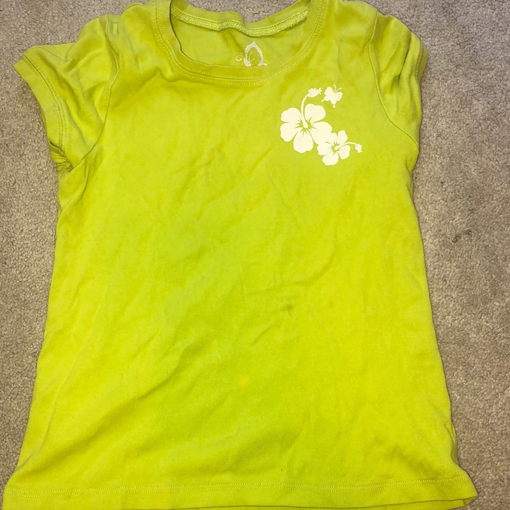 Green t-shirt